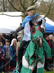 FZ013153 Welsh knight collecting favours.jpg